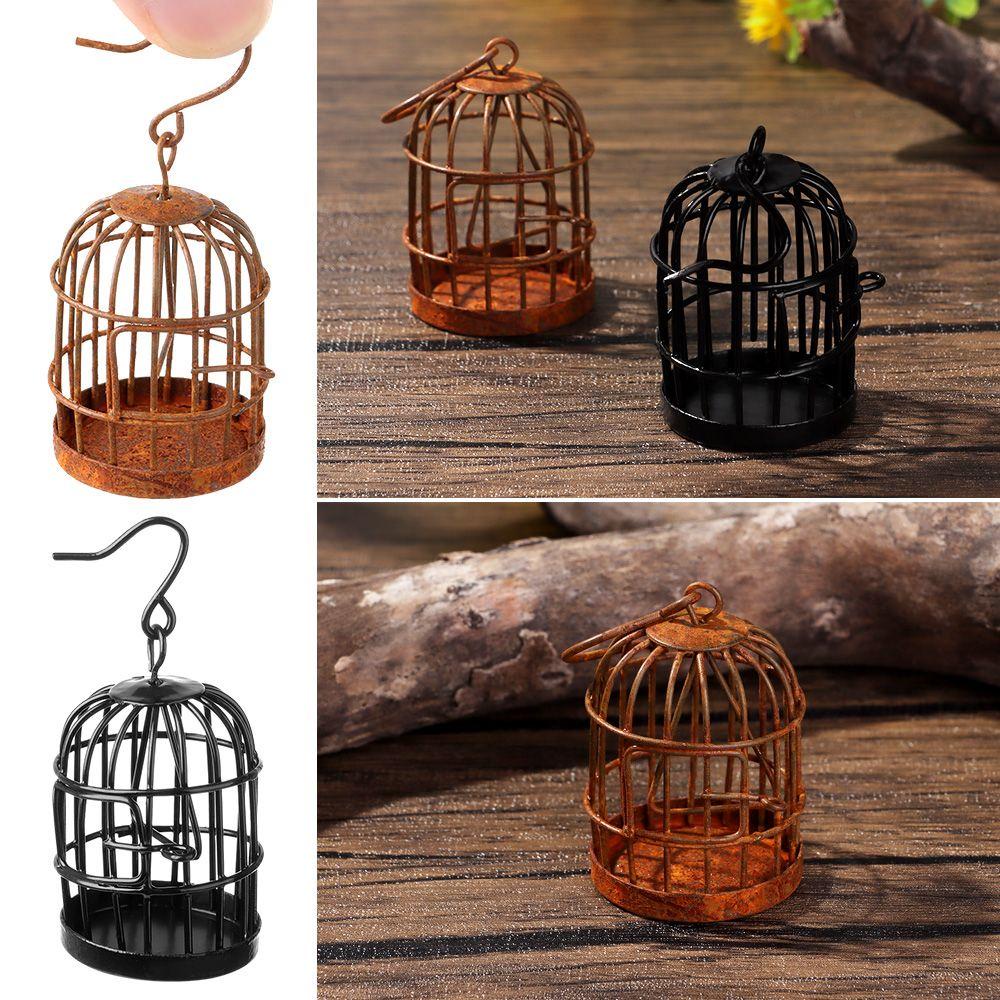 Lồng Chim Mini Bằng Sắt Trang Trí Nhà Cửa