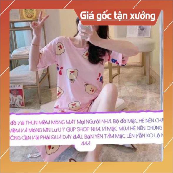 Set Áo Thun Nữ 🌸 Set ngủ hề Mickey vịt vàng SIÊU HOT 🌸