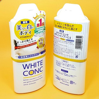 Sữa Tắm Trắng Da Toàn Thân White ConC Body 360ml Số 1 Cosme Nhật Bản 360ml