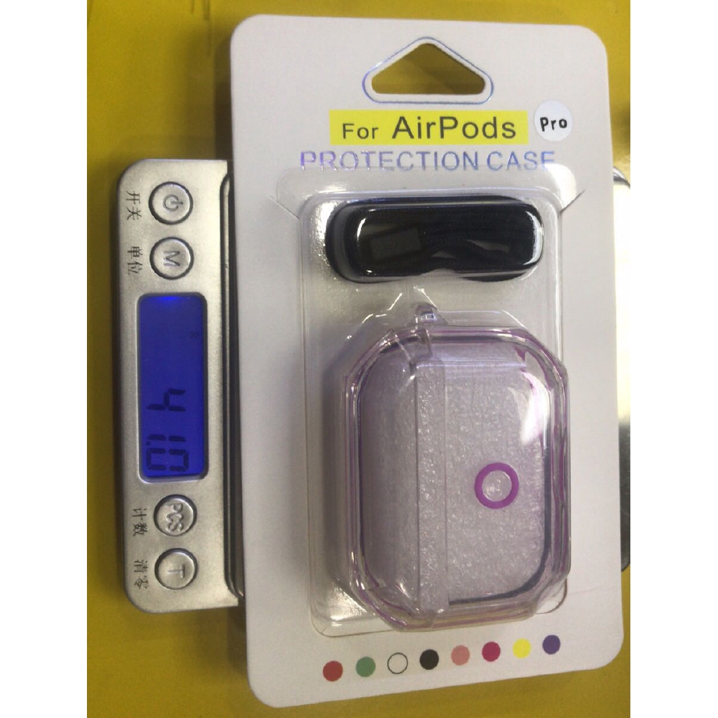 Hộp đựng tai nghe trong suốt cho AirPods Pro 3