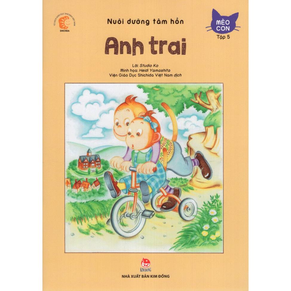 Sách - Nuôi Dưỡng Tâm Hồn - Mèo Con (Hộp 6 Cuốn) - NXB Kim Đồng
