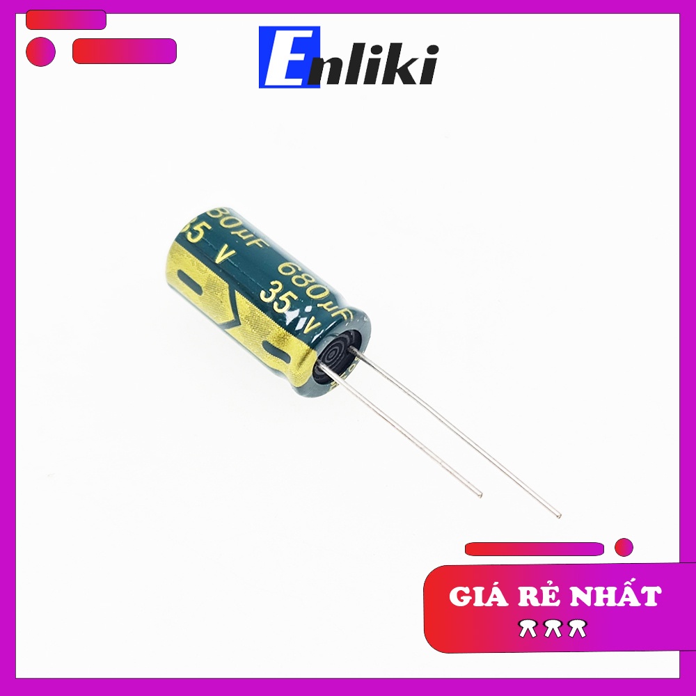 680uF Tụ Hóa 35V (8x16mm)