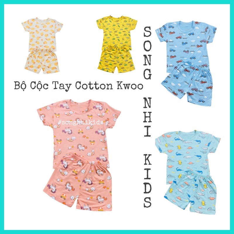 BỘ CỘC TAY THUN LẠNH KWOO 8-18KG (6 MÀU SIÊU YÊU)