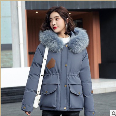 áo khoác phao nữ lót lông hàng đep siêu xinh 2021