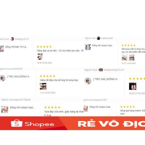 [ GIÁ SOCK ] ĐỒNG HỒ ĐIỆN TỬ UNISEX WR F94 DÂY CAO SU MẶT NHỰA - ĐỒNG HỒ NAM NỮ THỜI TRANG | BigBuy360 - bigbuy360.vn