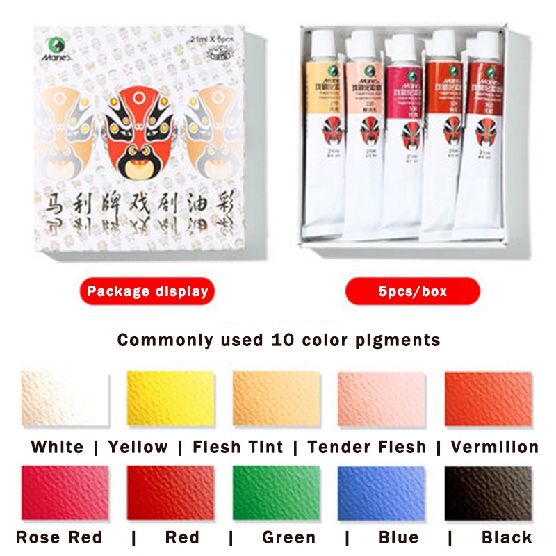 Sản Phẩm Sản Phẩm Chi Tiết Của Marie 'S 21ml Màu Sơn Vẽ Mặt Và Cơ Thể Vẽ Nghệ Thuật