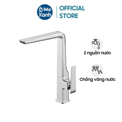 [TRẢ GÓP 0%] Vòi rửa chén Malloca K79C - Đồng thau mạ Chrome - Bảo hành 3 năm