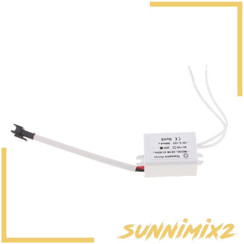 Bộ Nguồn Đèn Led Sunnimix2 Dc 3-12v 300ma 3x1w