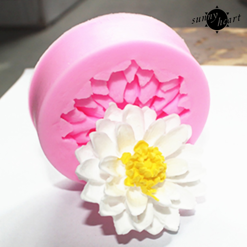 Khuôn Silicone Làm Bánh Hình Hoa Sen Độc Đáo