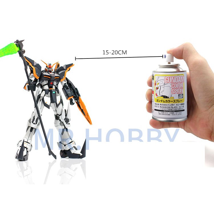 Bình Sơn xịt Gundam Color Spray SG01 - SG15 Mr Hobby - Sơn Gundam chuyện dụng