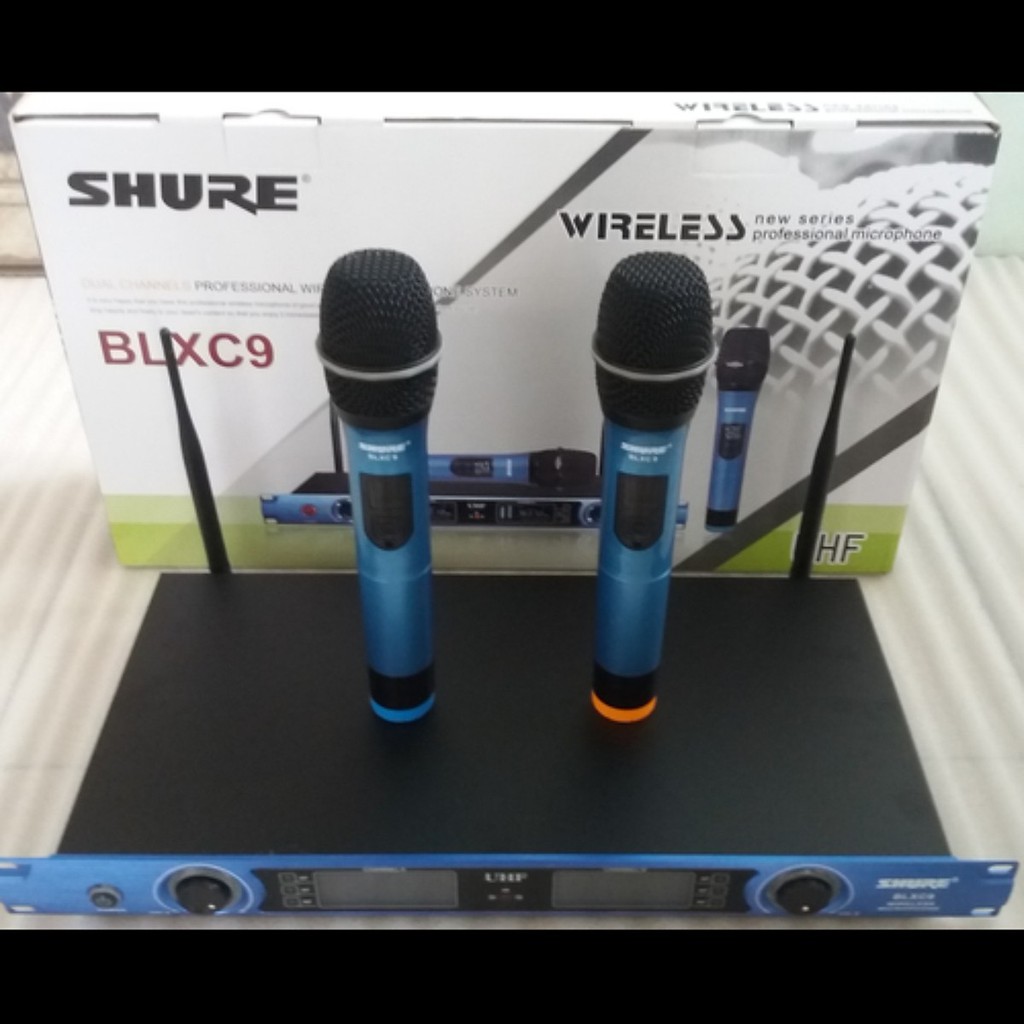 Micro Shure BLXC9 Không Dây, hàng nhập khẩu.