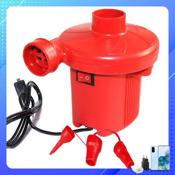 Bơm điện 2 chiều dùng bơm ghế hơi, đệm, phao bơi,