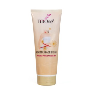 Kem Massage TITIONE tan mỡ bụng 350g