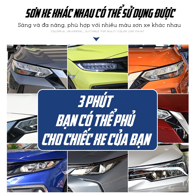 Bình Xịt Dung Dịch Nano Phủ Bóng Sơn Xe Ô Tô Chống Thấm Nước Cao Cấp VETERAN 500ml DOKEY99