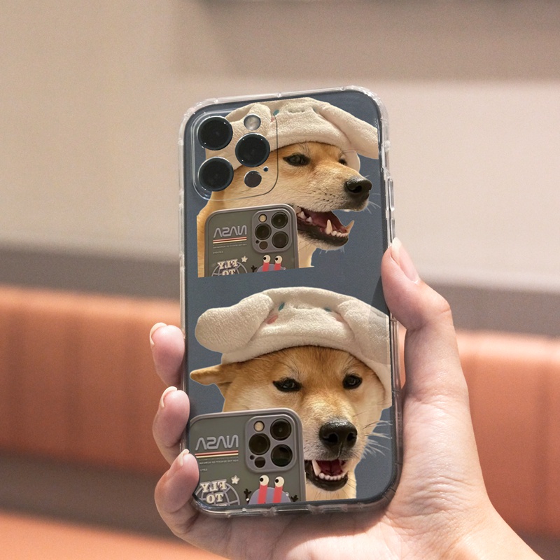 Ốp lưng iphone Ốp lưng iphoneỐp điện thoại in hình chú chó thích hợp cho IPHONE 11 pro 12pro Max 7 8plus/6/6s plus/xs/xs Max/11/13Pro Max 12 13mini