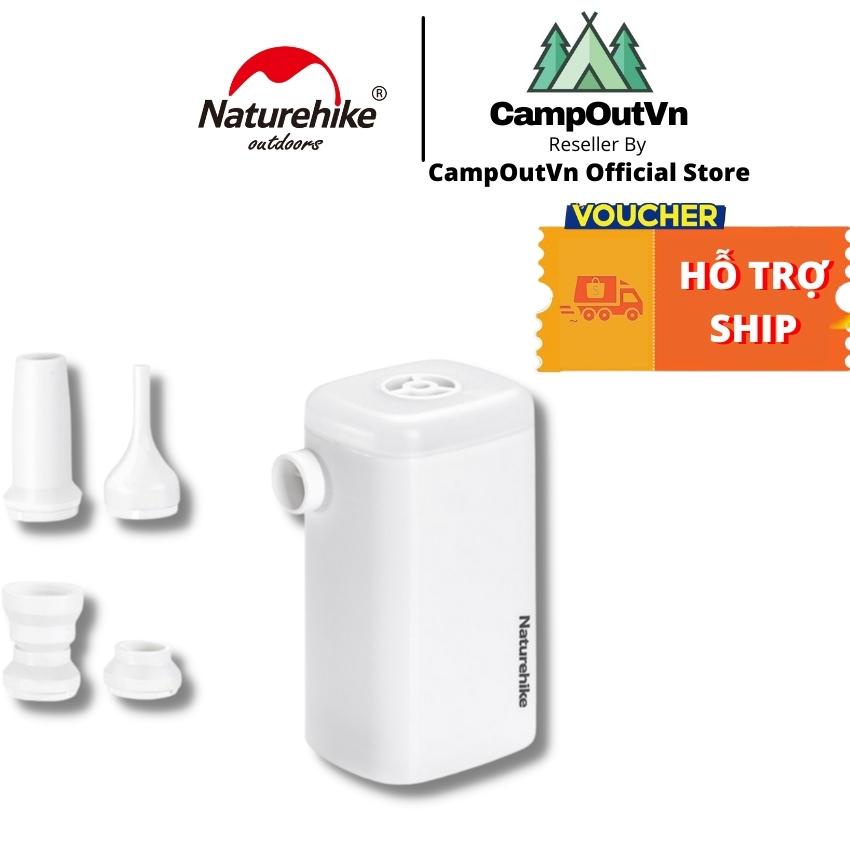 Naturehike đồ cắm trại campoutvn naturehike máy bơm hơi du lịch dã ngoại nệm gối giường A122