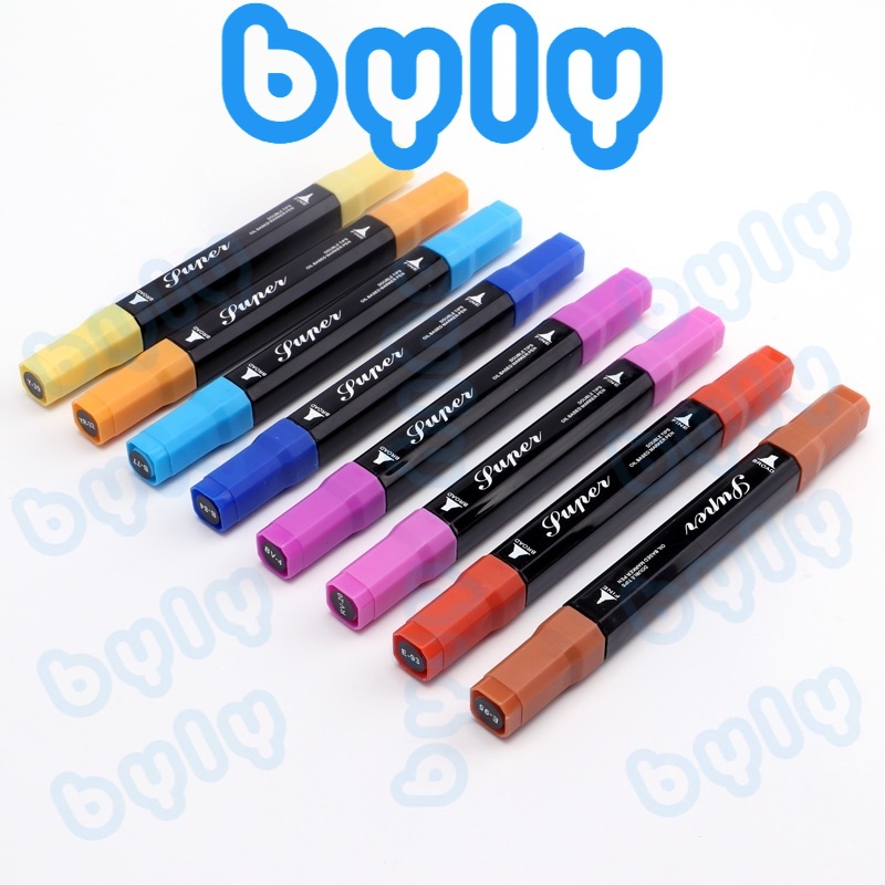 Bán lẻ Bút Marker 120 Màu Hai Đầu BAOKE | MP2900