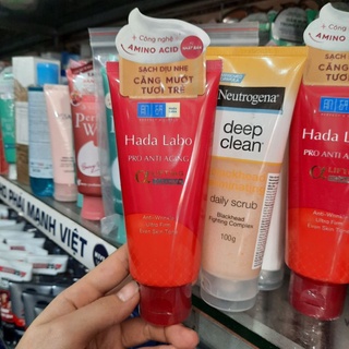 Kem Rửa Mặt Dưỡng Chuyên Biệt Chống Lão Hóa Hada Labo Pro Anti Ageing Collagen Plus Cleanser 80g