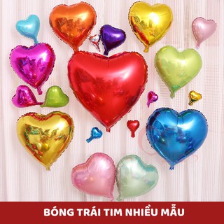 Bóng bay hình trái tim trang trí sinh nhật tỏ tình cầu hôn