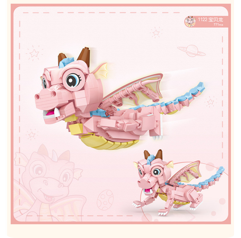 Đồ Chơi Khối Xây Dựng Mini Mẫu Mới Dành Cho Trẻ Em # 1122