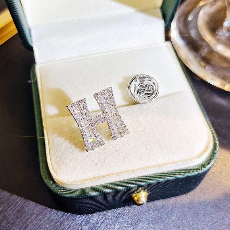 [Jiudolan] Đầm Suit In Chữ H Thời Trang Hàn Quốc Cao Cấp Corsage Corsage Ghim Ghim Cài