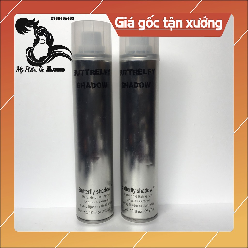 Gôm Xit Tóc Buttrefly Shadow 320ml