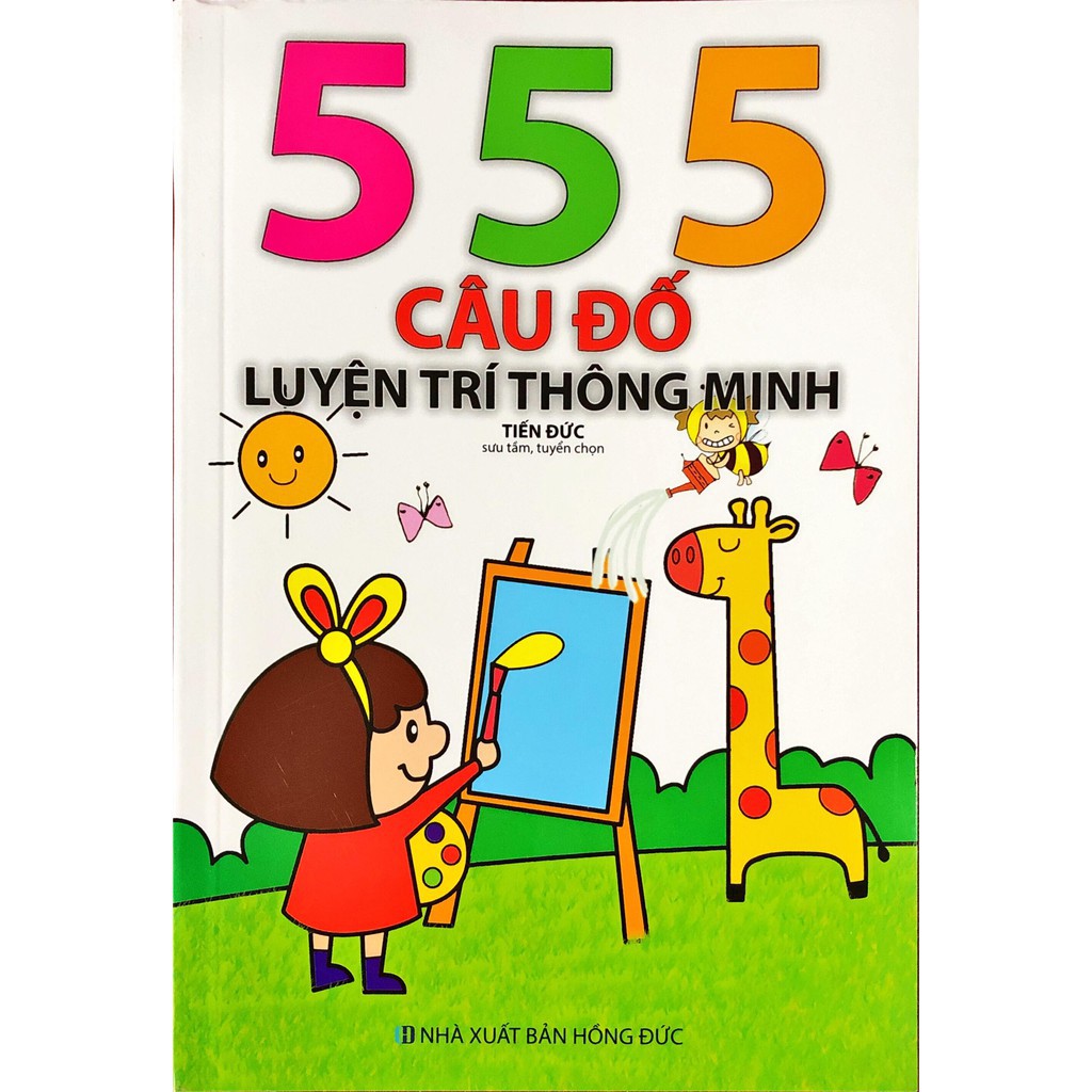 SÁCH - 555 câu đố luyện trí thông minh Gigabook