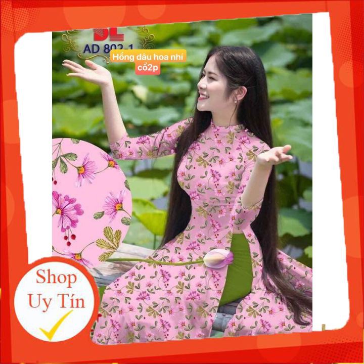 [SALE GIÁ GỐC] Áo Dài Cao Cấp Lụa Nhật Siêu Sịn - Mịn - Sang