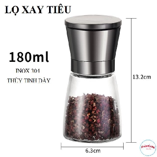 LỌ XAY TIÊU INOX 00632