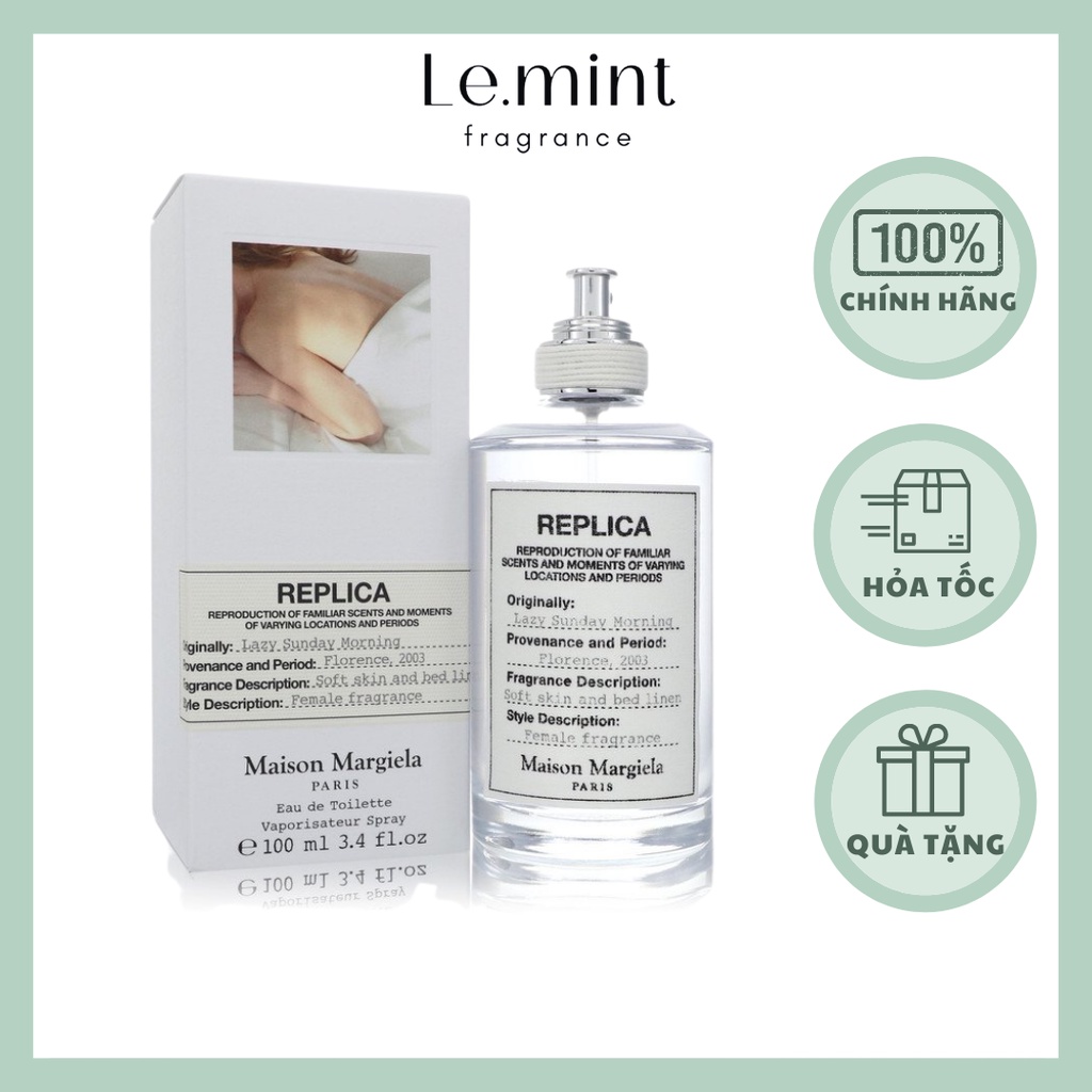 Nước hoa nam nữ Unisex Replica Lazy sunday morning EDT 🅛🅘🅜🅘🅣🅔🅓