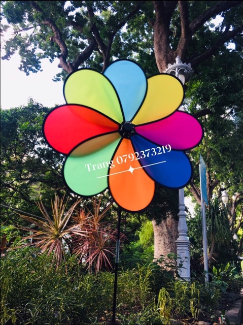 Trang trí xe trà sữa - 1 Cánh chong chóng size 50cm