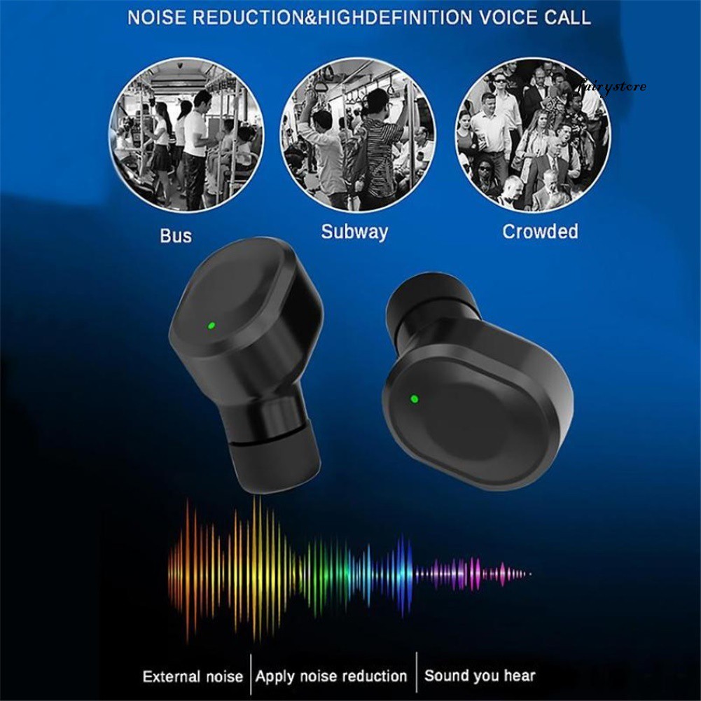 Tai Nghe Bluetooth 5.0 Mini Kiểu Dáng Thể Thao Kèm Phụ Kiện
