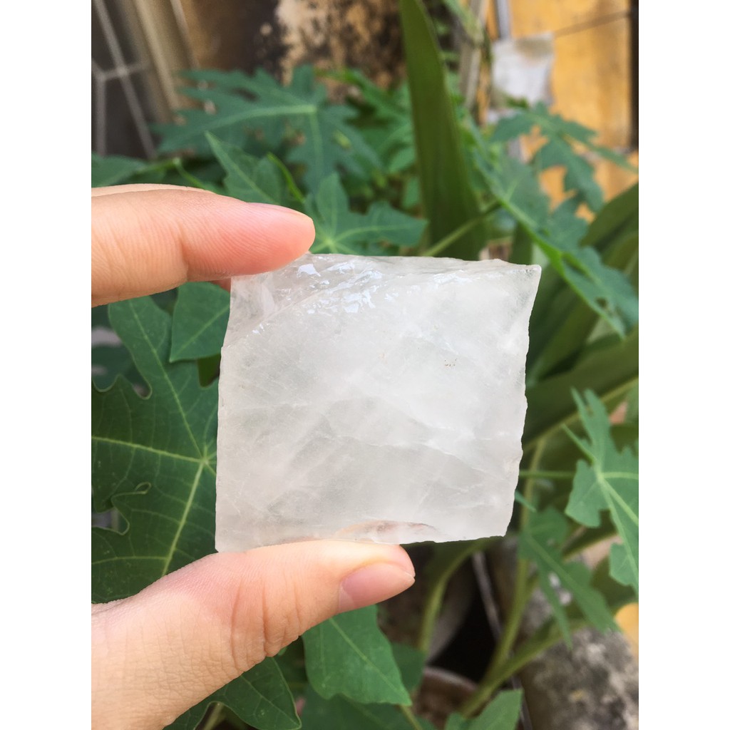 100gr Đá thô thanh tẩy màu trắng  No Brand
