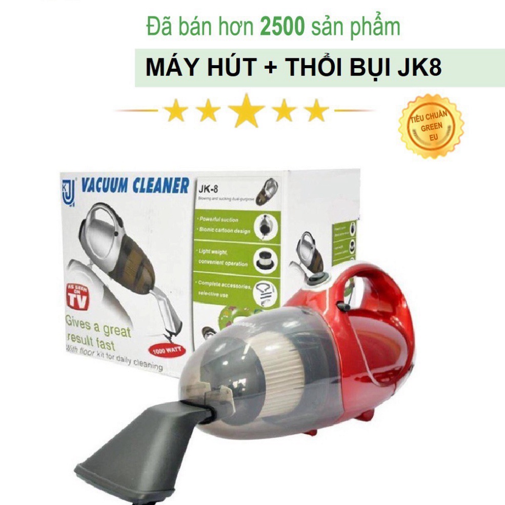 Máy hút bụi cầm tay vacuum cleanr JK8, máy hút bụi hai chiều đa năng