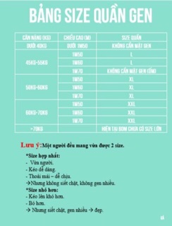 Quần gen nịt bụng dưới nâng mông ba móc cài