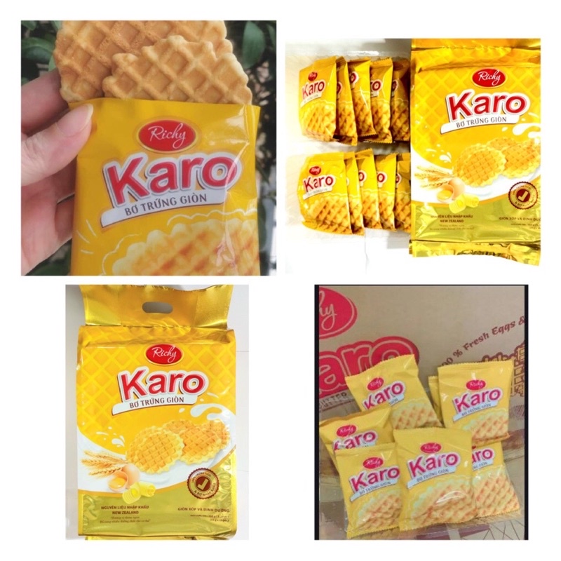 Bánh Karo Richy Trứng Bơ Giòn