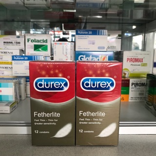 Bao cao su Durex Fetherlite hộp 12 cái
