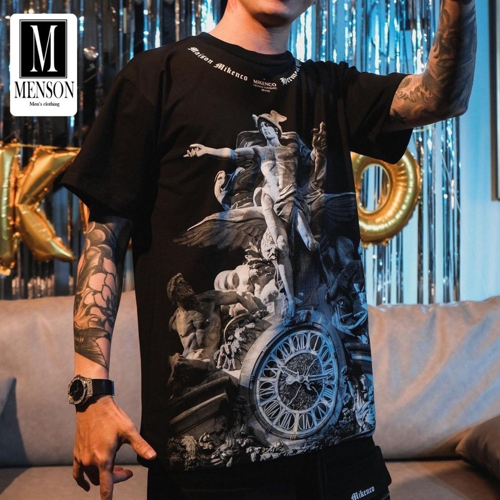 Áo phông T-Shirt unisex in hình 3D  cute - Áo thun hàng hiệu cao cấp chất mát mùa hè MENSON M2002 | BigBuy360 - bigbuy360.vn