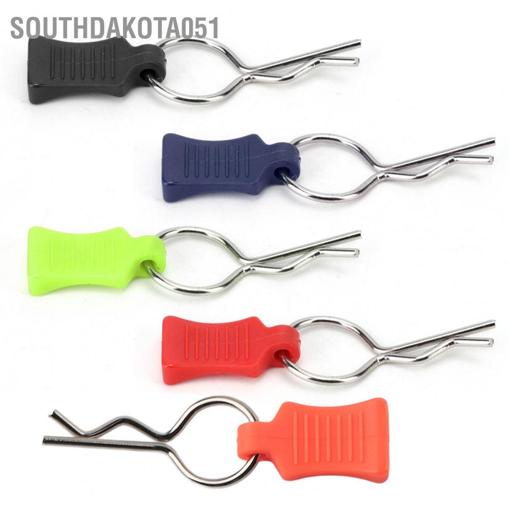 Southdakota051 1/5 1/8 RC Car Body Shell Clip Pin + Fixing Bracket Set Accessory Parts Fit for Traxxas