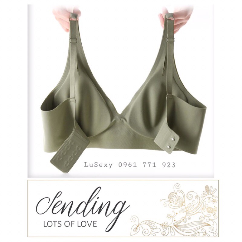 [SIÊU HOT] Áo lót su lụa siêu mềm mát - Áo ngực nữ không gọng không đường may cao cấp mút mỏng màu da, đen, trắng, hồng | BigBuy360 - bigbuy360.vn