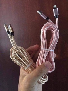 Dây sạc ipon, sam sung dài 3m.