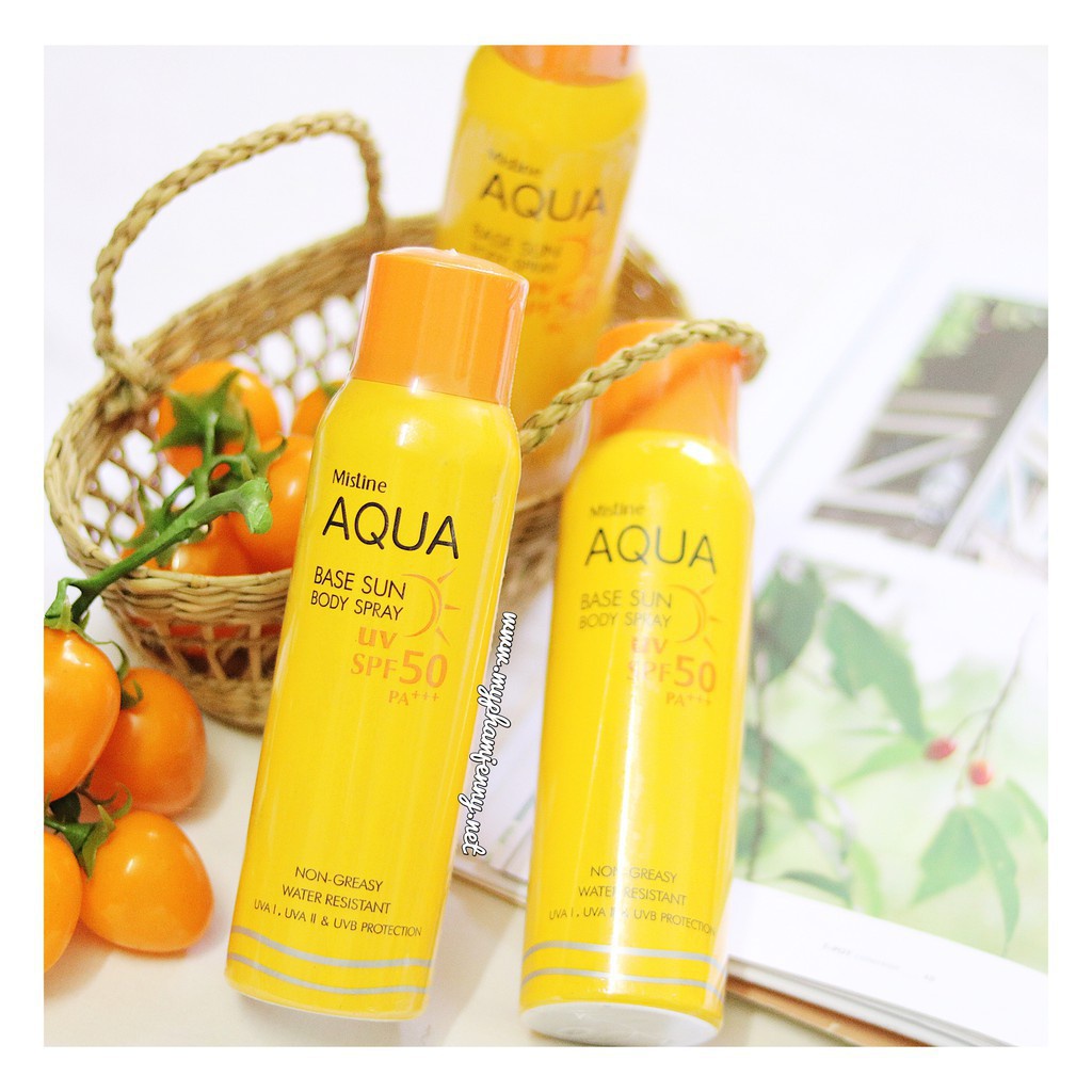 Kem chống nắng dạng xịt Skin Aqua Body Spray UV SPF50 100ml nâng tone toàn thân vật lý hóa học nhạy cảm La La Cosmetic | BigBuy360 - bigbuy360.vn