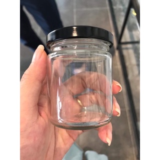 Combo 10 hũ thuỷ tinh 100ml nắp đen