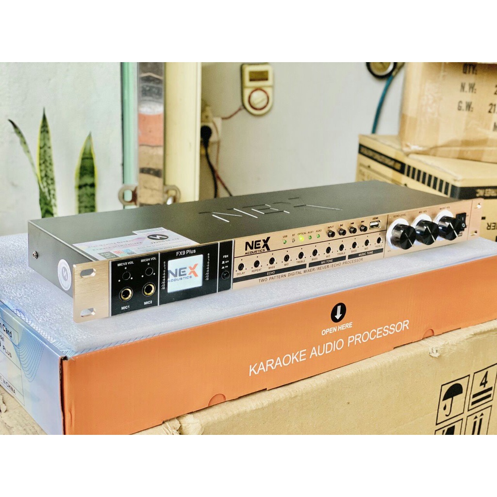 Vang Cơ NEX FX9 PLUS Karaoke Chuyên Nghiệp Âm Thanh Đỉnh Cao