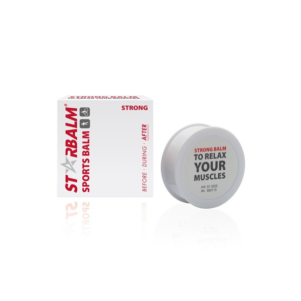 Dầu cù là, cao đỏ STARBALM 10g dùng giảm đau trước và sau khi chơi thể thao