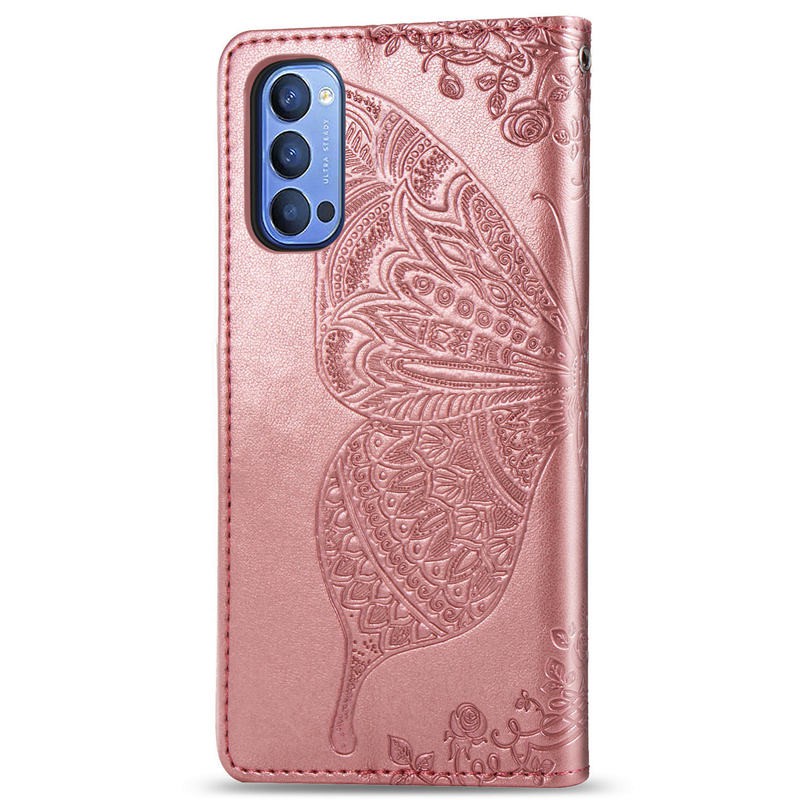 Bao da điện thoại nắp lật họa tiết bướm cho OPPO Reno 4 4Z 4F Reno 10x zoom Reno4 Z Reno4Z Reno4F Pro A92S A93 5G | BigBuy360 - bigbuy360.vn