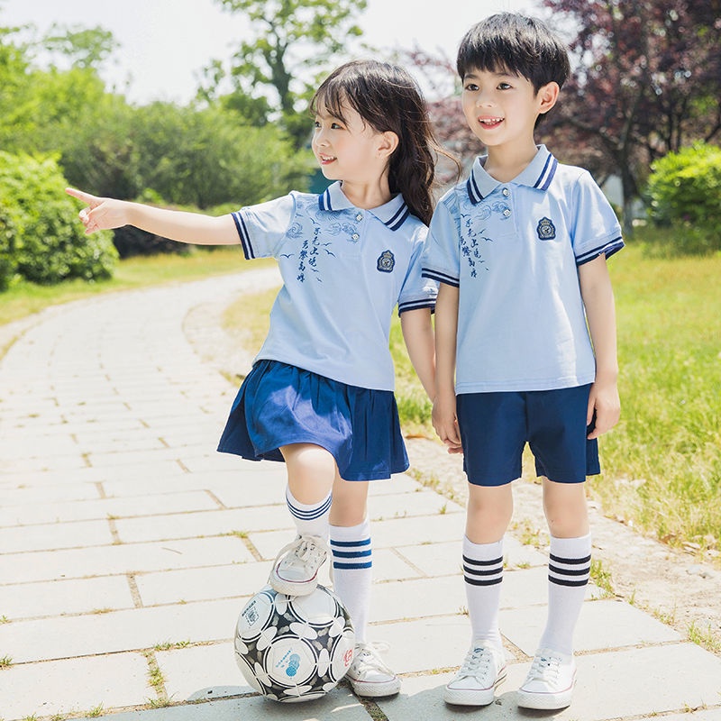 Đồng Phục Thể Thao Mùa Hè Phong Cách Trung Hoa Mới Cho Trẻ Em