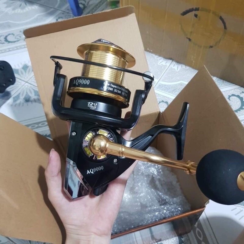 máy câu kim loại 9000 chuyên câu lục y hình