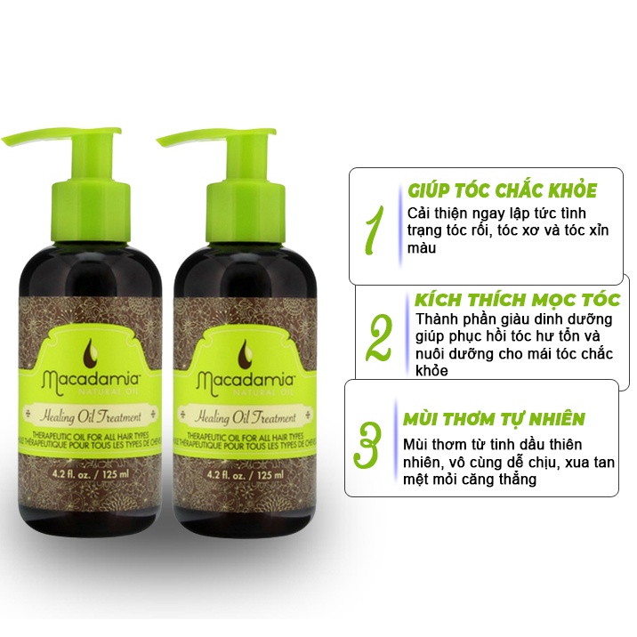 TINH DẦU DƯỠNG TÓC MACADAMIA & YODY AGAM OIL CAO CẤP PHỤC HỒI TÓC 125ML