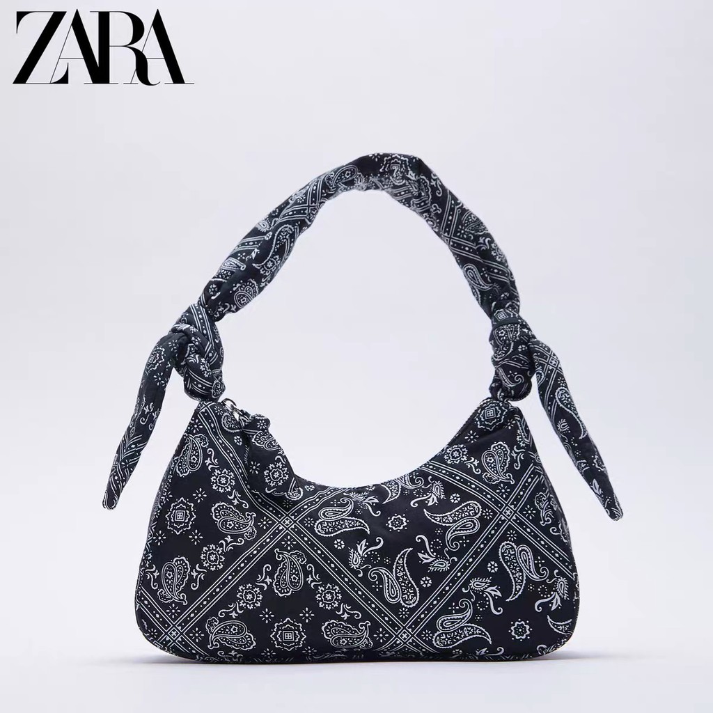 TÚI XÁCH ZARA HỌA TIẾT THỔ CẨM